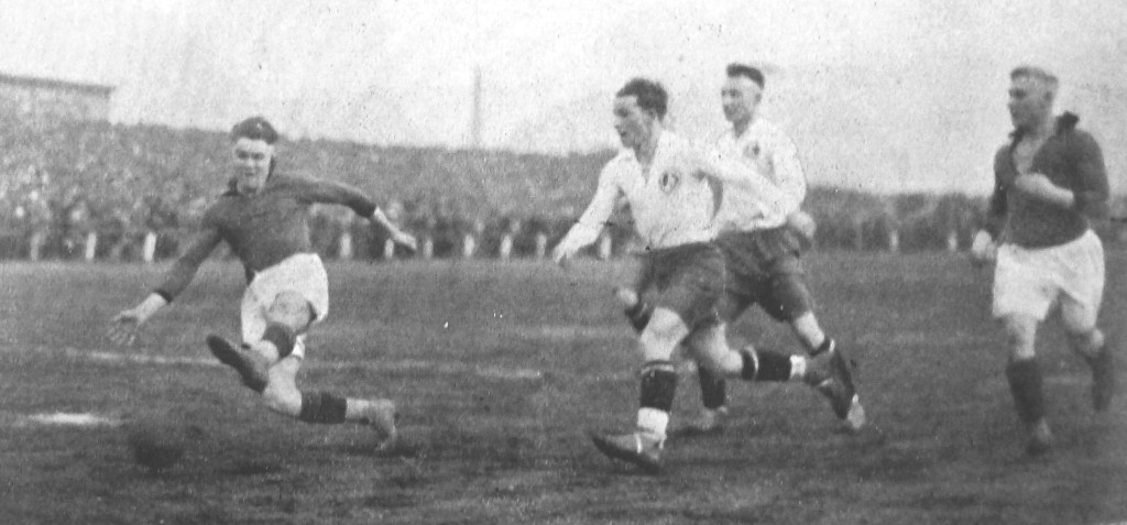 1928  Fortuna Düsseldorf - Eller 04 an der Vennhauser Str.   4:0  r 04 Aus 